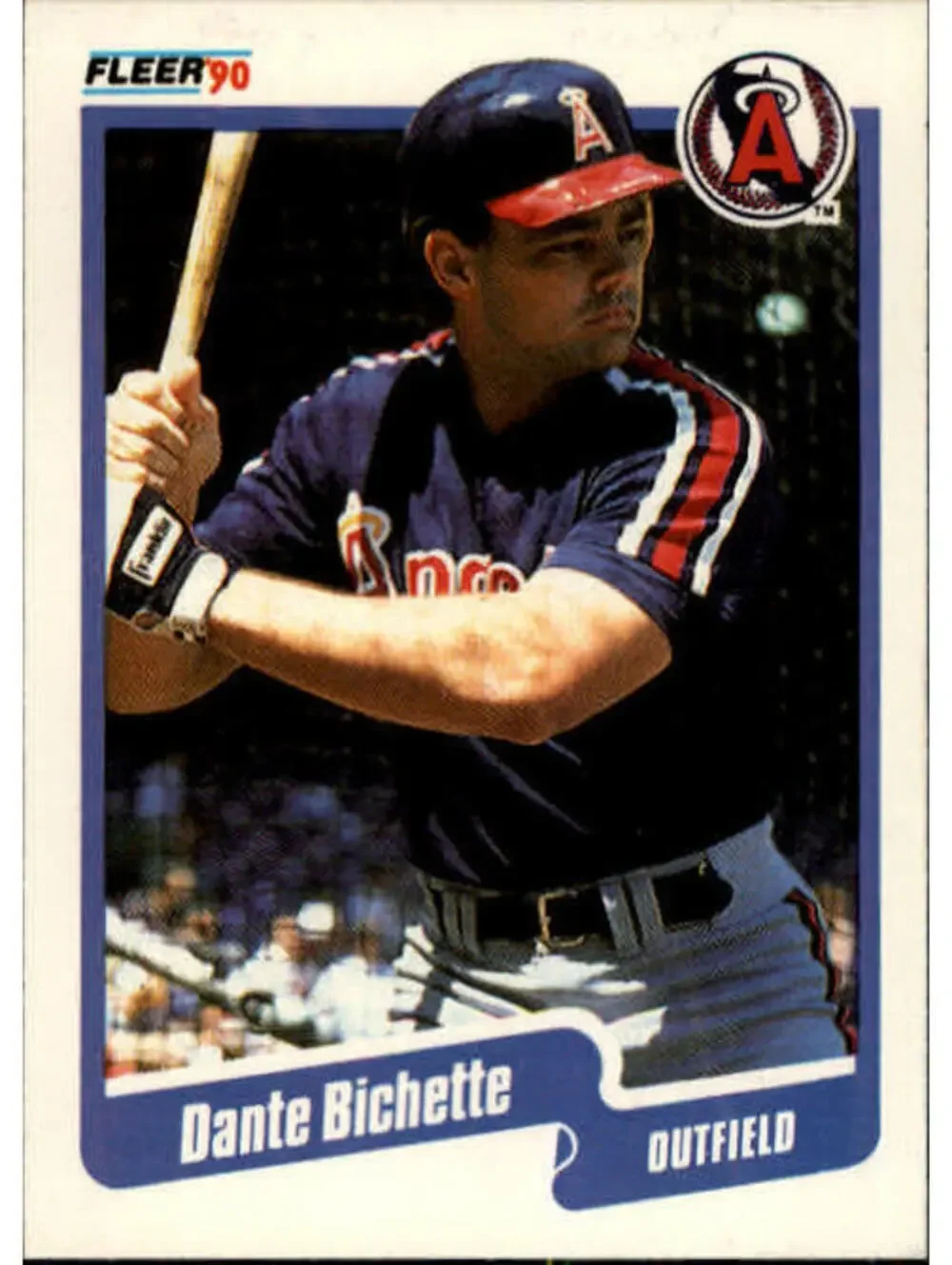 1990 Dante Bichette Fleer Baseball Card #127
